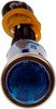 85940 by DORMAN - Electrical Switches - Indicator Light - Round with Bezel Style - Blue