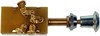 Dorman 86914 Push / Pull Switch Electrical Switches - Push/Pull - Push/Pull Brass - 3 Position Screw Terminals