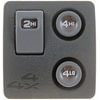 Dorman 901-059 4WD Switch Four Wheel Drive Selector Switch - Dash Mount