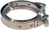 904-251 by DORMAN - Turbocharger To Exhaust Up-Pipes V-Band Clamp