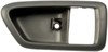 Dorman 91007 Interior Door Handle Bezel Interior Door Handle Right Front/Rear Bezel Smooth Gray