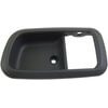 Dorman 91357 Interior Door Handle Bezel Interior Door Handle Front Left Bezel Deep Gray