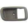 Dorman 91362 Interior Door Handle Bezel Interior Door Handle Rear Right Bezel Gray Charcoal