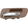 92394 by DORMAN - Interior Door Handle Rear Left Chrome Beige