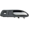 Dorman 92407 Interior Door Handle Interior Door Handle Front Right With Power Window Hole Chrome Light Gray