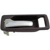 92451 by DORMAN - Interior Door Handle Front Left Without Power Lock Chrome/Brown