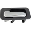 Dorman 92439 Interior Door Handle Interior Door Handle Rear Left Chrome Black