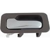 92441 by DORMAN - Interior Door Handle Rear Left Chrome Brown