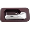 92446 by DORMAN - Interior Door Handle Rear Right Chrome/Red