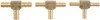 Dorman 55109 Fuel Hose Tee 1/4 In., 5/16 In. And 3/8 In. Brass Tee Connector Assortment
