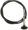 Dorman 55197 Multi-Purpose Control Cable Control Cables With 2 In. Black Knob, 8 Ft. Length