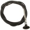 Dorman 55199 Multi-Purpose Control Cable Control Cables With 2 In. Black Knob, 15 Ft. Length