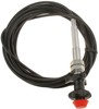 Dorman 55206 Multi-Purpose Control Cable Control Cables With 2 In. Black Knob, 25 Ft. Length