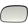 Dorman 56208 Door Mirror Glass Non-Heated Plastic Backed Mirror Left