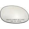 Dorman 56269 Door Mirror Glass Non-Heated Plastic Backed Mirror Right