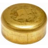 Dorman 565-019 Engine Core Plug Brass Cup Expansion Plug 1-1/8 In., Height 0.505