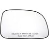56657 by DORMAN - Plastic Backed Door Mirror Glass