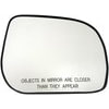Dorman 56791 Door Mirror Glass Plastic Backed Door Mirror Glass