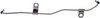 Dorman 598-166 Exhaust Gas Recirculation (EGR) Line Exhaust Gas Recirculation Tube