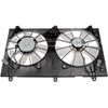 Dorman 620-225 Engine Cooling Fan Assembly Dual Fan Assembly Without Controller