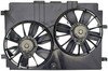 620-634 by DORMAN - Dual Fan Assembly Without Controller