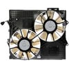 Dorman 620-580 Engine Cooling Fan Assembly Dual Fan Assembly Without Controller