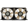 Dorman 620-975 Engine Cooling Fan Assembly Dual Fan Assembly Without Controller
