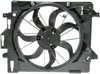 Dorman 621-028 Engine Cooling Fan Assembly Radiator Fan Assembly Without Controller