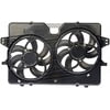 Dorman 621-038 Engine Cooling Fan Assembly Dual Fan Assembly Without Controller
