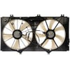 Dorman 621-237 Engine Cooling Fan Assembly Dual Fan Assembly Without Controller