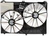 621-540 by DORMAN - Dual Fan Assembly Without Controller