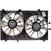 Dorman 621-531 Engine Cooling Fan Assembly Dual Fan Assembly Without Controller