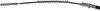 C661107 by DORMAN - Parking Brake Cable