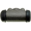 Dorman W37782 Drum Brake Wheel Cylinder Drum Brake Wheel Cylinder - Rear, LH, Cast Iron, 0.813" ID, 7/16 Thread Diameter