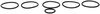 Dorman 926-165 Radiator Coolant Hose O-Ring Radiator Coolant Hose O-Ring Kit