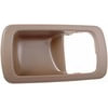 Dorman 92948 Interior Door Handle Bezel Interior Door Handle Front And Rear Left Bezel Brown