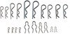 Dorman 93036 Hair Pin Assortment Hair Pin Assortment - Universal