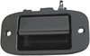 93318 by DORMAN - Interior Door Handle Rear Left Smooth Black