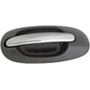 93603 by DORMAN - Exterior Door Handle Side Sliding Left With Keyhole Chrome Lever Black Housing