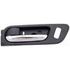 Dorman 93864 Interior Door Handle Interior Door Handle Front Left Chrome Lever Black Housing