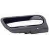 Dorman 93875 Interior Door Handle Interior Door Handle Rear Right Chrome Lever Black Housing