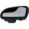 Dorman 93845 Interior Door Handle Interior Door Handle Front Or Rear Right Chrome Lever Black Housing