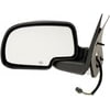 Dorman 955-064 Door Mirror Side View Mirror - Left, Power, Heated; Black And Chrome
