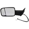 Dorman 955-1676 Door Mirror Power Towing Mirror Flip Up, Folding, Black