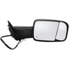 Dorman 955-1677 Door Mirror Power Towing Mirror Flip Up, Folding, Black