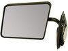 Dorman 955-181 Door Mirror Side View Mirror - Left, Manual Painted Black; Below Eye line