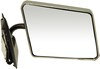 Dorman 955-186 Door Mirror Side View Mirror - Right, Manual, Standard, Below Eye line, Chrome