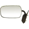 Dorman 955-187 Door Mirror Side View Mirror - Left, Manual, Chrome + Black