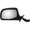 Dorman 955-227 Door Mirror Side View Mirror - Left , Manual, Paddle Design, Black and Chrome