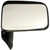Dorman 955-215 Door Mirror Side View Mirror - Right, Door Mount, Manual, Black
